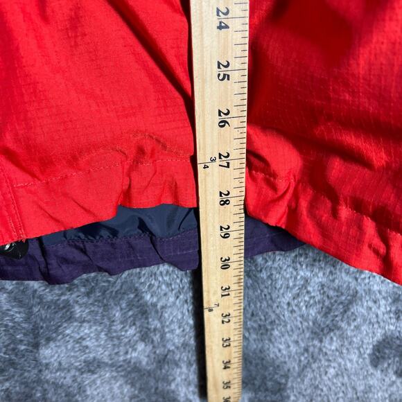 Patagonia Glade Runner Jacket Mens Large Hooded Full Zip Red Outdoors Ski Snow - Picture 8 of 10